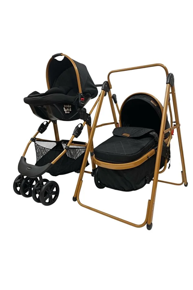 Travel Sistem, Pusetli, Çift Yönlü, Salıncak  Bebek Arabası Set